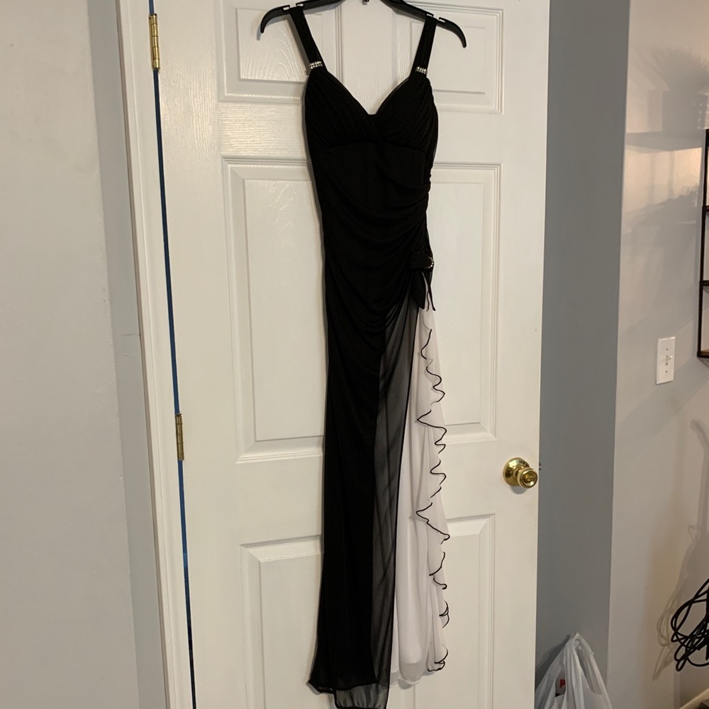 Formal black dress